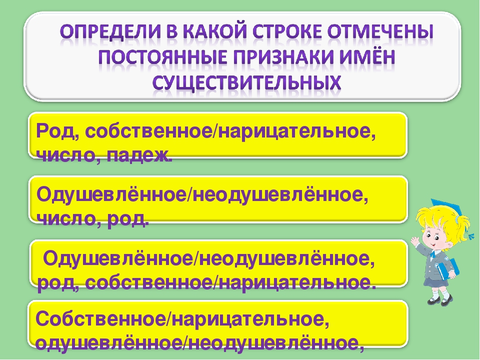 Презентация существительное 3 класс